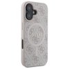 Guess GUHMP16SG4GFRP iPhone 16 6.1 różowy/pink hardcase 4G Ring Classic Logo MagSafe